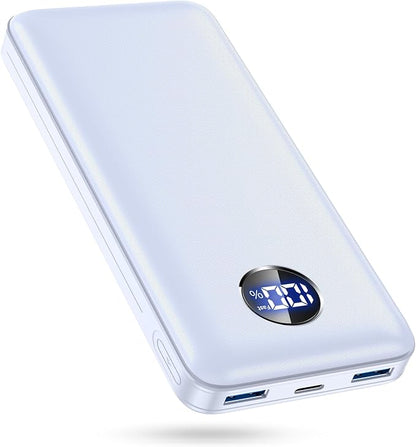 Portable Charger 40000mah Power Bank, USB-C (22.5W) Fast Charging Battery Pack Portable Phone Charger for iPhone 16 Pro/16/15/14/13 Series, Android Samsung Galaxy, Battery Bank for Travel Camping