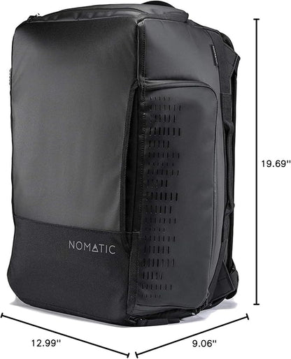 NOMATIC 30L Travel Bag- Convertible Duffel/Backpack, Carry-on Size for Airplane Travel, Everyday Use Laptop Bag,TSA Compliant