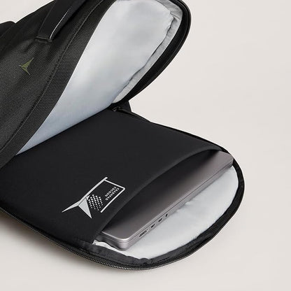 Troubadour Neo Backpack - 22L Lightweight Laptop Backpack - Ergonomic & Water Resistant - Versatile Style for Work and Travel - Charcoal Black