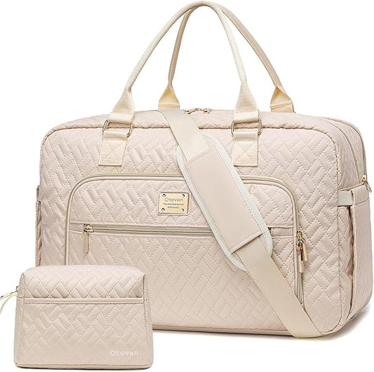 Gym Bag for Women,Travel Duffle Bag for Women,Weekender Overnight Bag with Wet Pocket,Carry On Bag with Toiletry Bag