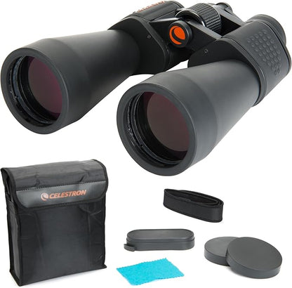 Celestron SkyMaster 12x60 Binoculars – Wide-Field Long-Range and Astronomy Binoculars – Includes Carrying Case – Multi-Coated Optics