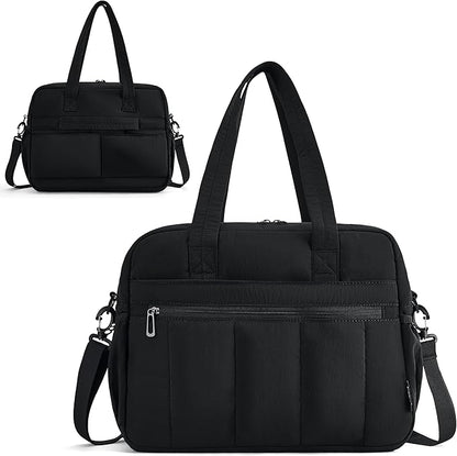 Gym Bag for Women, Large Capacity Duffel Bag with Crossbody Strap, Lightweight Sports Bag for Workout & Travel.Black