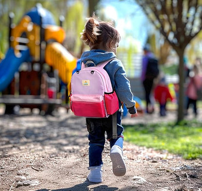 STEAMEDBUN Toddler Backpack for Girls 2-4: Preschool Kindergarten Backpacks - 12 inch Daycare Backpack