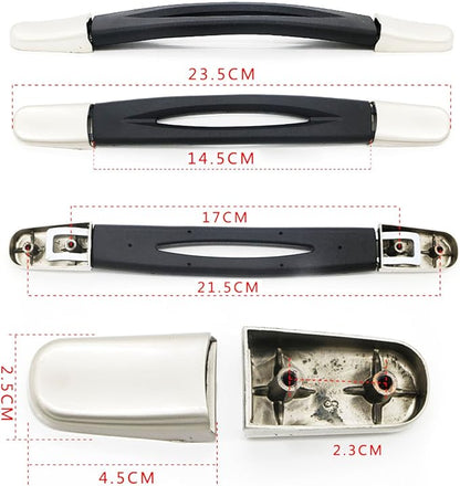 Zoofen Replacement Suitcase Luggage Handle Grip Spare Fix Holders Box Pull Carry Strap(B020)