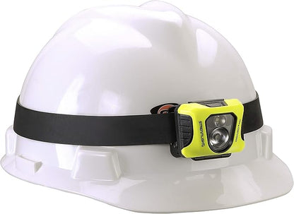 Streamlight 61420 Enduro Pro 200-Lumen 2250-Candela Ultra-Light LED Headlamp with AA Batteries and Elastic Strap, Box, Yellow