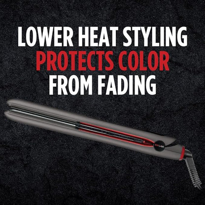 CHI Lava 2.0 Hairstyling Iron, Flat Iron Hair Straightener for an Even & Smooth Finish, Lower Temperature, Ergonomic, Comfortable Design for Easy Use