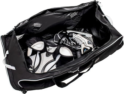 National Hockey League 37-Inch Duffel Bag – Oversized Hockey Gear Bag, NHL Large Capacity Duffel Bag for Travel, Multi-Pocket Extra Large Sports & Gym Equipment Bag