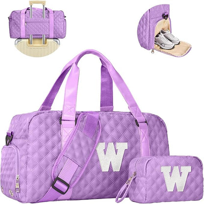 Duffel Bag Travel Bags for Girls, Kids Overnight Bag, Sleepover Bag, Gift for Kids, Gifts for Mom, Graduation Gifts for Her
