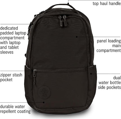 Baboon to the Moon City Backpack – Water Resistant Travel Backpack with Laptop Compartment, Lightweight Daypack for Men and Women, Work Back pack, Gym Bag, Bookbag