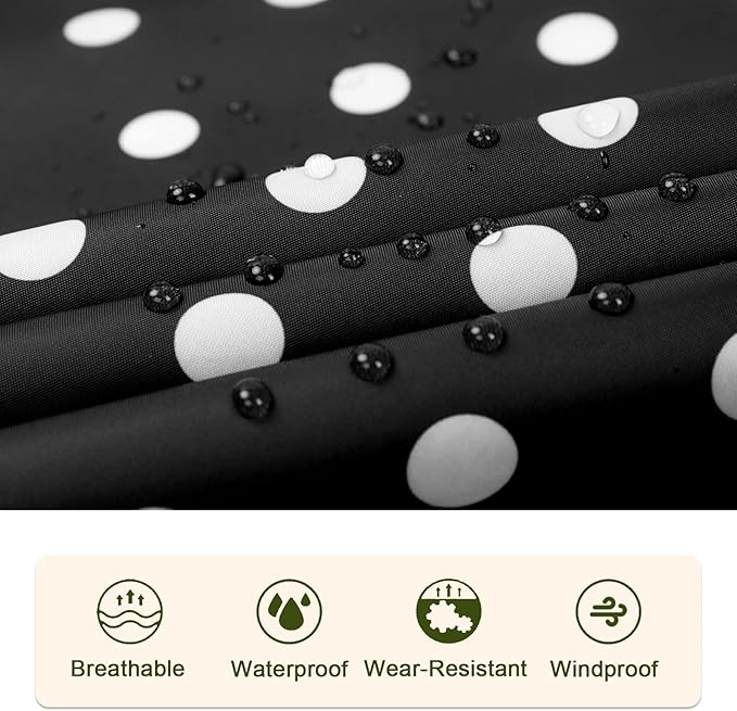 SaphiRose Unisex Rain Poncho Waterproof Raincoat Hooded for Adults Women with Pockets