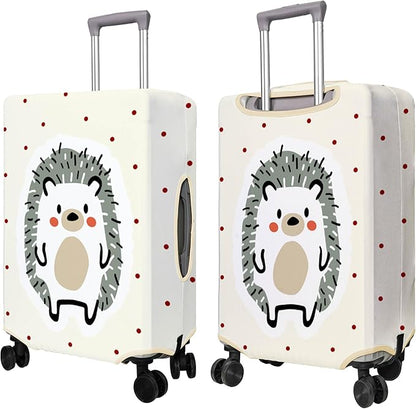 Travel Luggage Cover Suitcase Protector Fits 18-32 Inch Wheel Covers PatternedTravel Related Items Flower Luggage Protector Elastic M