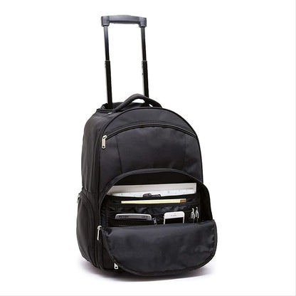 Hopkins Medical Products Rolling Backpack III: Ultimate Travel Companion - Spacious, Durable & Stylish - Effortless Mobility for Home Health Professionals