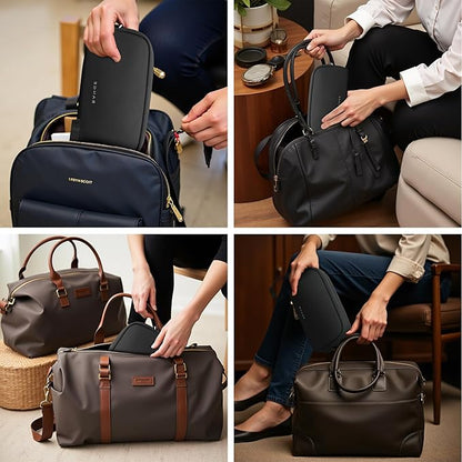 BANGE Travel Organizer Case, Water Resistant Electronics Travel Bag Organizer for Cable, Tech Pouch Accessories Carry Storage for Cord, Phone, Cables, USB Flash Drive, Daily Items