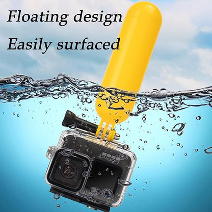 Waterproof Case for Go Pro Hero 13/Hero12 /Hero11 /Hero10 /Hero9 Black, Protective Underwater Diving Housing with Dive Kit Accessories for Hero13/12/11/10/9 Black Action Camera