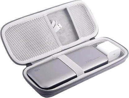 Shock Proof Carrying Case Hard Protective Power Bank Pouch Small Electronics Hostess Cable Accessories Multimeter Storage Case