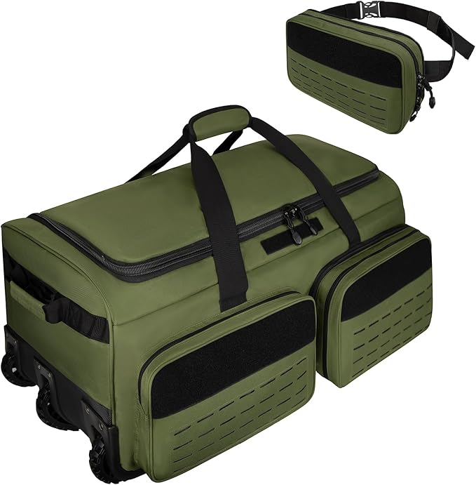 Rolling Duffle Bag with Wheels,120L Large Deployment Bag,Waterproof Military Duffle Bags for Tactical Military Deployment Camping