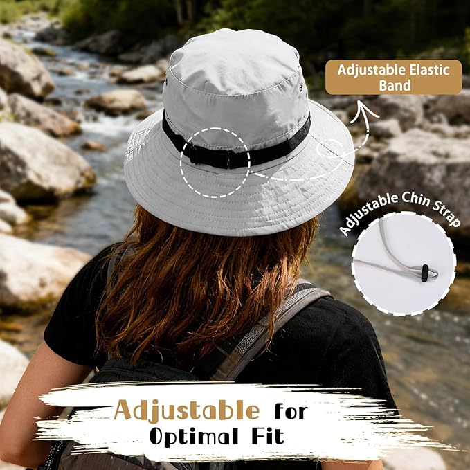 Sun Bucket Hat for Men Women Fishing Beach Safari Hats for Golf Hiking Hunting Outdoor UPF 50+