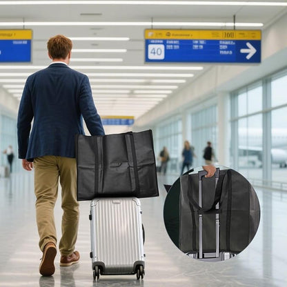 Heavy Duty Clothing Storage Large Garment Bags for Hanging Clothes, Breathable Travel Garment Bags with Zippered Closure for Suits, Dresses and Travel