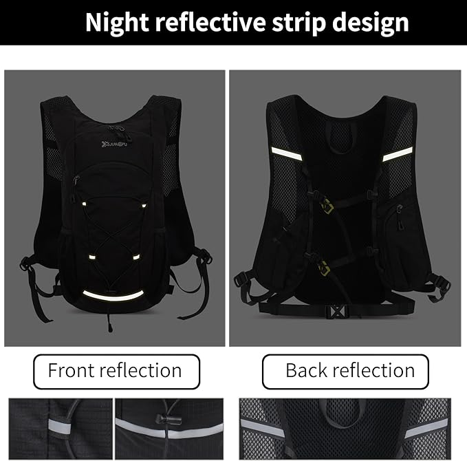 DOJUNS Hiking Backpack Lightweight Travel Backpack 20L Waterproof Hiking Daypacks Camping Backpack for Men Women (Dark Blue)