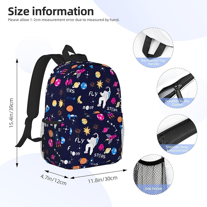 Kids Backpack for School Elementary Lightweight Cute Students Bookbag for Teens Boys Girls School Bag