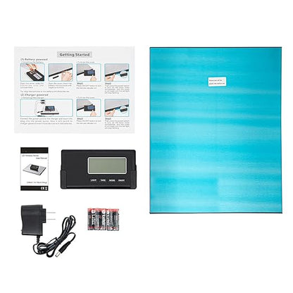 Digital Shipping Scale, 396 lbs Postal Scale 0.1 lbs High Accuracy, Digital Postal Shipping Scale with Remote Display, Lightweight Scale Cordless Separated Electronic Scale for Packages/Luggage/Home
