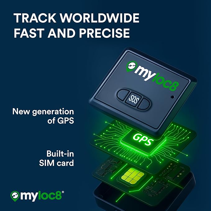 GPS Tracker for Vehicles with Magnet– 4G LTE Real-Time Location Device with App, Long Life Battery – Anti-Theft GPS Tracker for Car, Motorcycle, Scooter, Bike - (4-Mo Subscription Included)