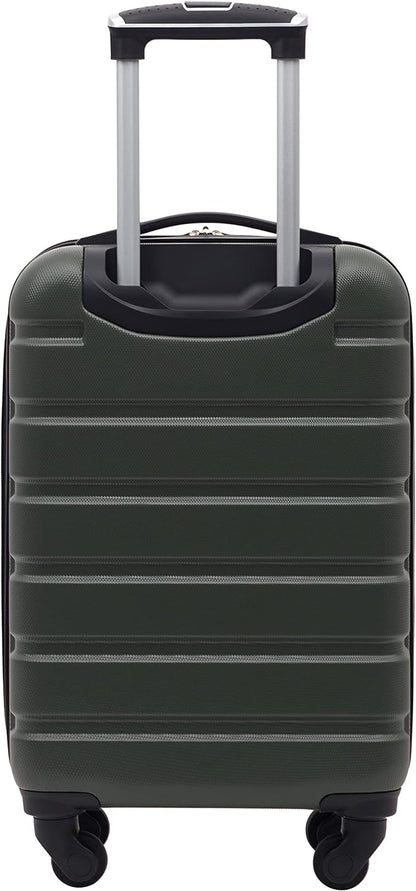 Wrangler 20" Spinner Carry-On Luggage, Deep Depth
