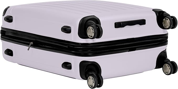 Kenneth Cole REACTION Renegade Luggage Expandable 8-Wheel Spinner Lightweight Hardside Suitcase, Orchid Ice, 3-Piece Set (20"/24"/28")