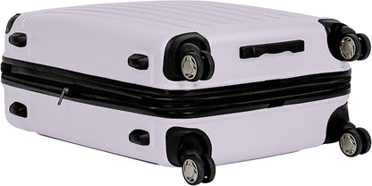 Kenneth Cole REACTION Renegade Luggage Expandable 8-Wheel Spinner Lightweight Hardside Suitcase, Orchid Ice, 28-Inch Checked