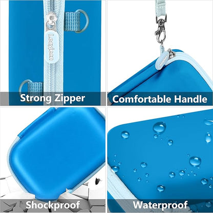 Leayjeen Camera Case Compatible with Kodak PIXPRO WPZ2 Rugged Waterproof Digital Camera,Underwater 1080P Full HD Photography Camera Case-Blue(Case Only)