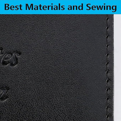 Airtag Passport Holder Cover Wallet Travel Essentials RFID Blocking Leather Card Case International Must Haves Travel Accessories for Women Men(119#Black)
