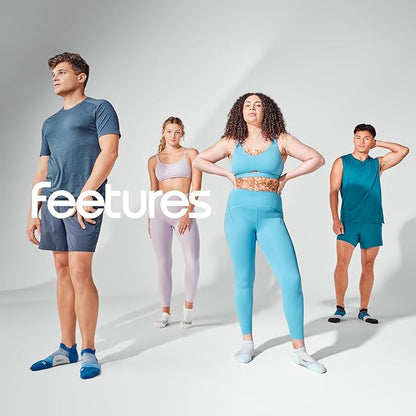 Feetures Elite Light Cushion No Show Tab Athletic Ankle Socks - Sport Sock with Targeted Compression