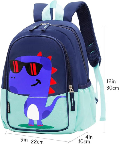 CHERUBIC Toddler Backpack, Kids Travel Backpack, Waterproof Cute Small Preschool Backpack Cartoon Daycare Bag
