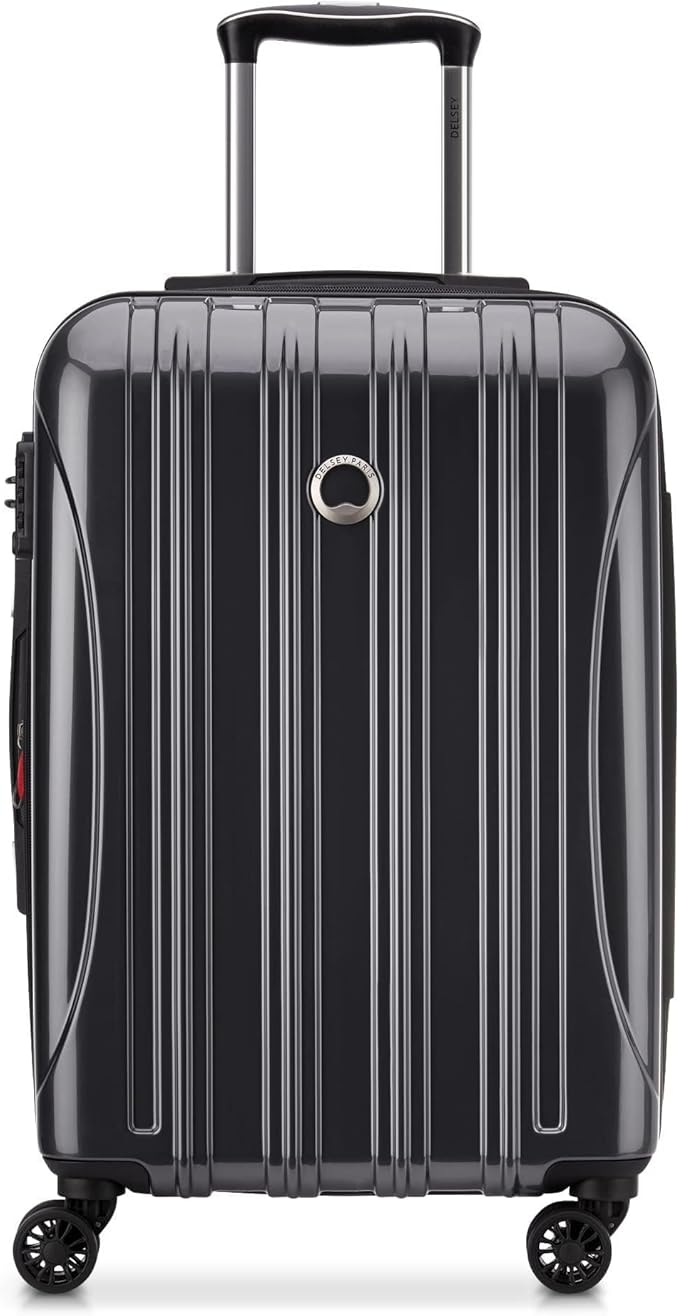 DELSEY PARIS Helium Aero Hardside Expandable Luggage with Spinner Wheels, Titanium, 2-Piece Set (21/24)