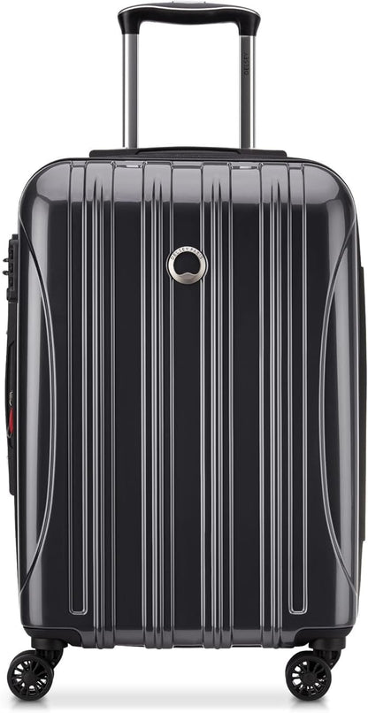 DELSEY PARIS Helium Aero Hardside Expandable Luggage with Spinner Wheels, Titanium, 2-Piece Set (21/24)
