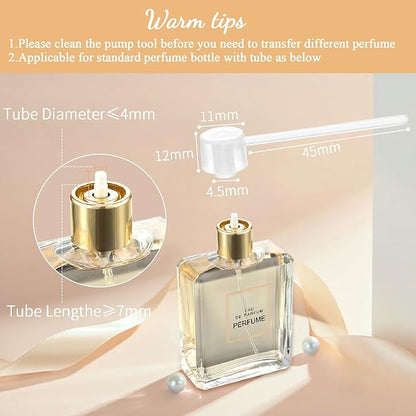 Zonon 56 Pieces Refillable Perfume Atomizer Mini Refillable Spray Perfume Bottle Portable with 56 Pieces Refill Pump Dispenser Pump Transfer Tool for Outgoing(Morandi Color,5 ml)