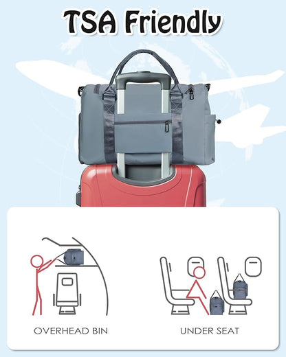 Birthday gifts, Girls Gifts for Kids, Initial Gym Bag for Girls, Kids Travel Duffle Bag, Sports Bag, Personalized Weekender Bag, teacher appreciation gifts, back to school supplies