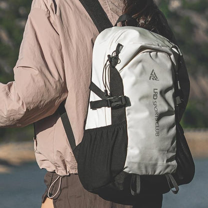 20L Small Waterproof Hiking Backpack with Chest Strap for Men Women, Lightweight Travel Backpack with Padded Straps for Airplane, Black
