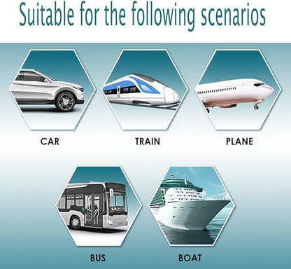 42PCS Motion Sickness Patchs, Sea Sickness Patch for Cruise,Dizziness Resulted from Travel of Cars, Ships, Airplanes (42pcs)