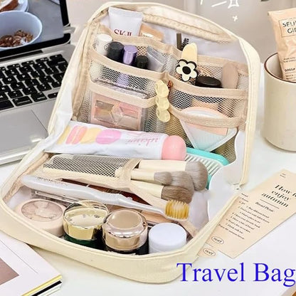 Pencil Case Pouch Box Cute Kawaii Large Capacity Aesthetic Zipper Pen Holder Organizer Bag for Office Workspace Supplies Desk Accessories Travel (Green)