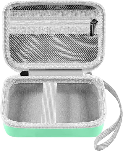 Leayjeen Waterproof Digital Camera Case Compatible with YISENCE/HICSHON/Trsunow/EUXOR/Yiffecal/ZNIARAKL10FT 30MP FHD 1080P Waterproof Camera,Fill Light Underwater Camera for Snorkeling- Green(Case)