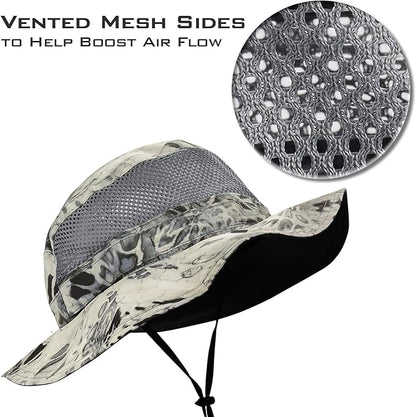 KastKing Sol Armis UPF 50 Boonie Hat - Sun Protection Hat, Fishing Hat, Beach & Hiking Hat, Paddling