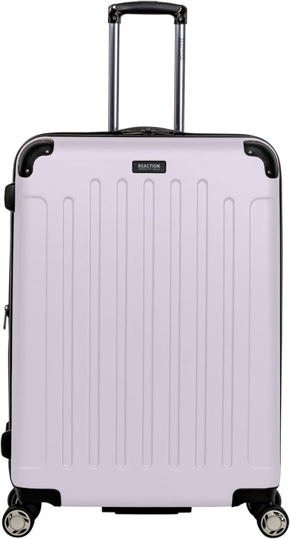 Kenneth Cole REACTION Renegade Luggage Expandable 8-Wheel Spinner Lightweight Hardside Suitcase, Orchid Ice, 28-Inch Checked