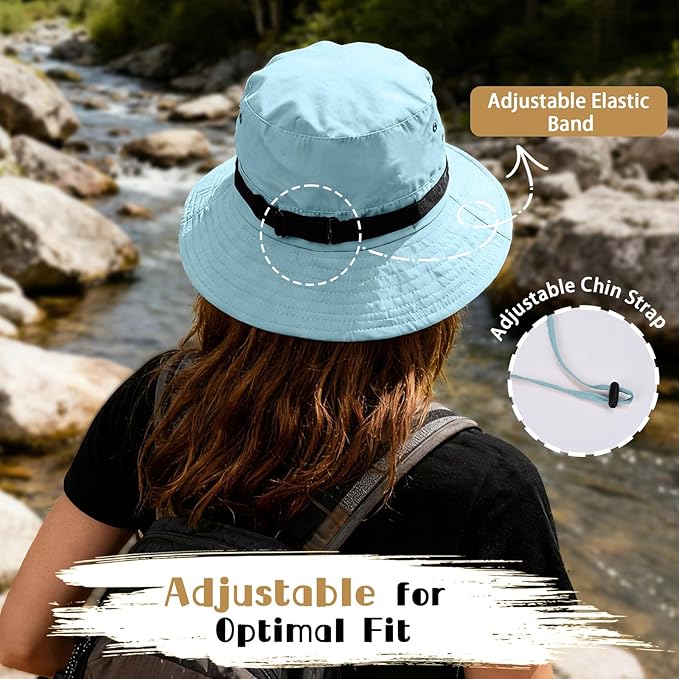 Sun Bucket Hat for Men Women Fishing Beach Safari Hats for Golf Hiking Hunting Outdoor UPF 50+