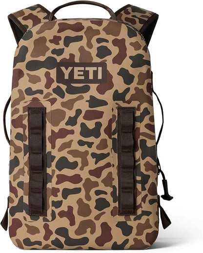 YETI Panga 28 Airtight Waterproof Submersible Backpack, Wetlands Camo