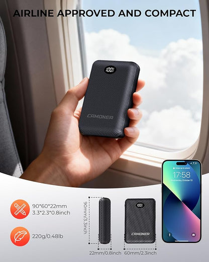 5V 3A 12000mAh Heated Vest Battery Pack, Power Bank for Heated Vest,Chair, Jacket, Blanket with LED Display,Portable Battery Pack for Soleilwear, for KOVNLO, for Yolikeb, for TIDEWE