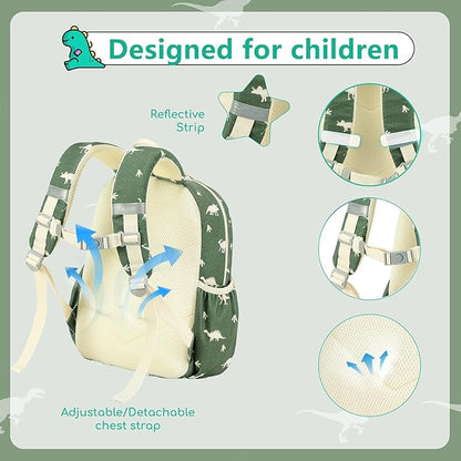 CAMTOP Preschool Backpack for Kids Boys Girls Toddler Backpack Kindergarten School Bookbags for Age 3-8