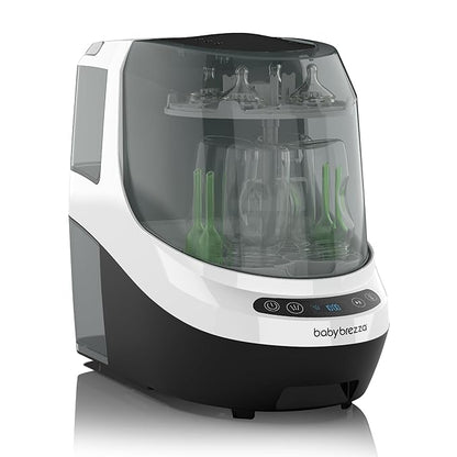 Baby Brezza Bottle Washer Pro - Baby Bottle Washer, Sterilizer + Dryer - All in One Machine Cleans Baby Essentials like Bottles + Pump Parts – Appliance to Replace Bottle Brushes and Drying Racks