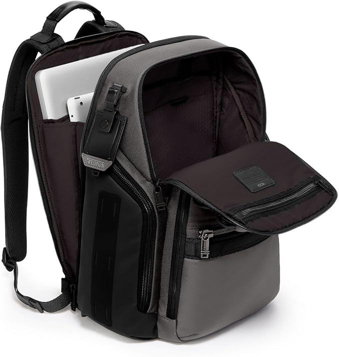 TUMI - Alpha Bravo Search Backpack - Laptop Backpack for Men & Women - Backpack for Work & Travel - 17.0" X 14.0" X 8.3" - Charcoal