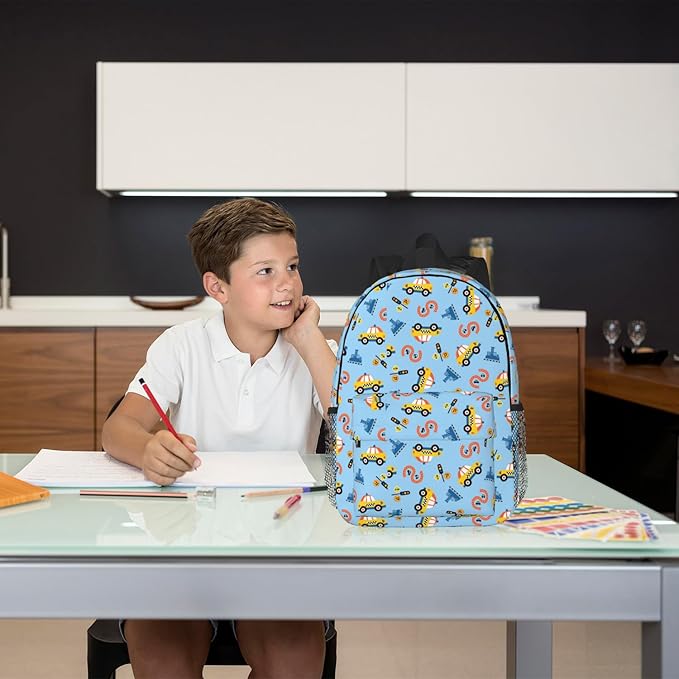 Kids Backpack for School Elementary Lightweight Cute Students Bookbag for Teens Boys Girls School Bag